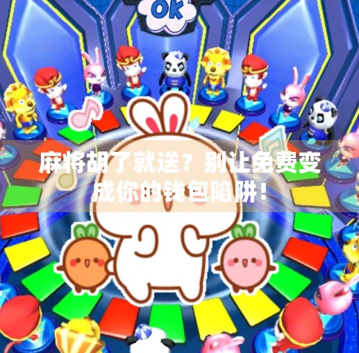 麻将胡了就送？别让免费变成你的钱包陷阱！