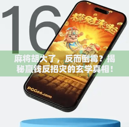 麻将胡大了，反而倒霉？揭秘赢钱反招灾的玄学真相！