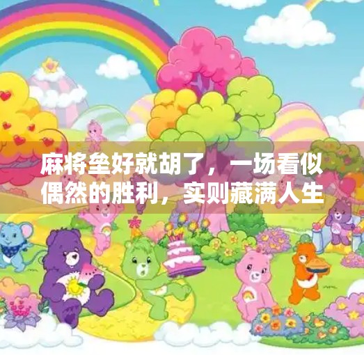 麻将垒好就胡了,一场看似偶然的胜利,实则藏满人生智慧 麻将垒好就胡了,一场看似偶然的胜利,实则藏满人生智慧