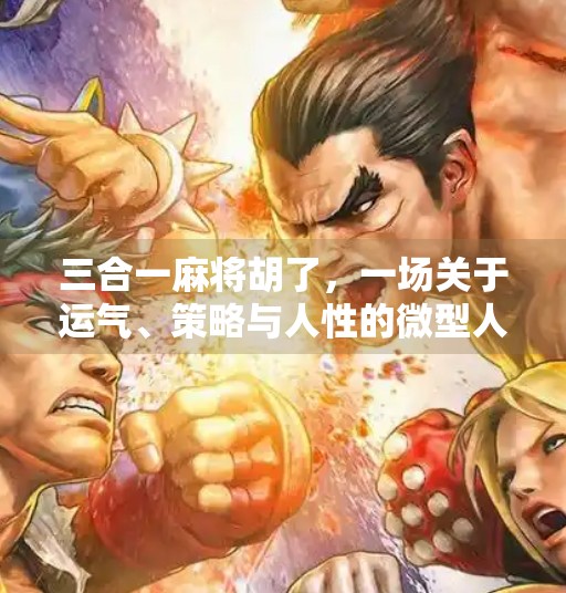 三合一麻将胡了,一场关于运气、策略与人性的微型人生实验 三合一麻将胡了,一场关于运气、策略与人性的微型人生实验