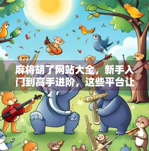 麻将胡了网站大全，新手入门到高手进阶，这些平台让你轻松上手、畅玩无忧！