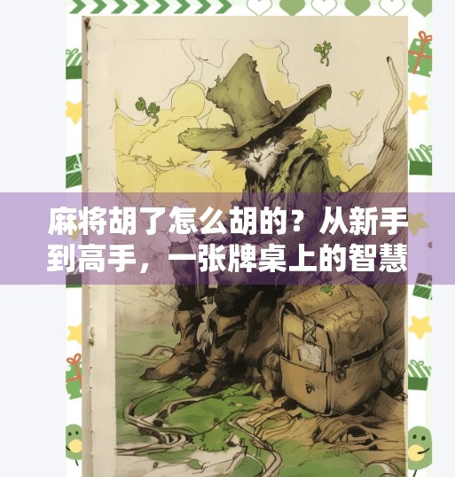 麻将胡了怎么胡的?从新手到高手,一张牌桌上的智慧与运气博弈 麻将胡了怎么胡的?从新手到高手,一张牌桌上的智慧与运气博弈