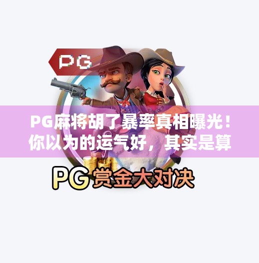 PG麻将胡了暴率真相曝光!你以为的运气好,其实是算法在操控? PG麻将胡了暴率真相曝光!你以为的运气好,其实是算法在操控?