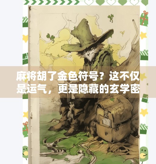 麻将胡了金色符号?这不仅是运气,更是隐藏的玄学密码! 麻将胡了金色符号?这不仅是运气,更是隐藏的玄学密码!