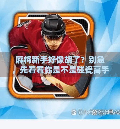 麻将新手好像胡了?别急,先看看你是不是碰瓷高手! 麻将新手好像胡了?别急,先看看你是不是碰瓷高手!