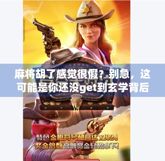 麻将胡了感觉很假？别急，这可能是你还没get到玄学背后的真相！