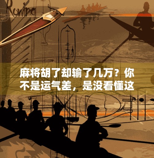 麻将胡了却输了几万？你不是运气差，是没看懂这3个隐形陷阱！