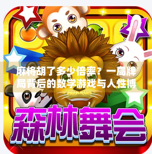 麻将胡了多少倍率？一局牌局背后的数学游戏与人性博弈！