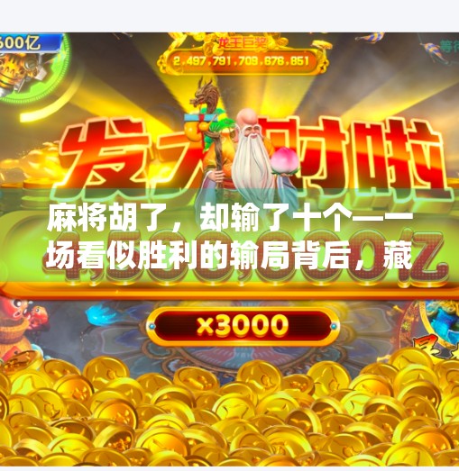 麻将胡了，却输了十个—一场看似胜利的输局背后，藏着多少人性真相？