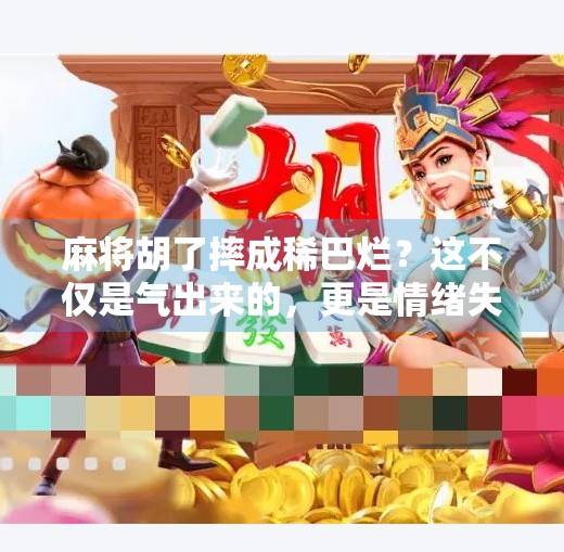 麻将胡了摔成稀巴烂?这不仅是气出来的,更是情绪失控的警钟! 麻将胡了摔成稀巴烂?这不仅是气出来的,更是情绪失控的警钟!