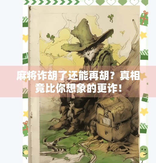 麻将诈胡了还能再胡?真相竟比你想象的更诈! 麻将诈胡了还能再胡?真相竟比你想象的更诈!