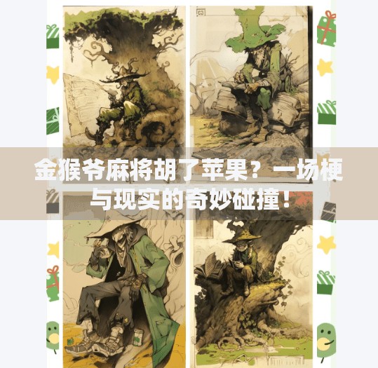 金猴爷麻将胡了苹果?一场梗与现实的奇妙碰撞!