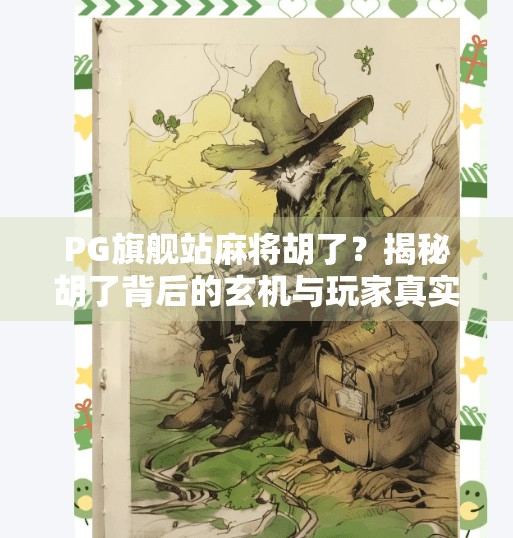 PG旗舰站麻将胡了？揭秘胡了背后的玄机与玩家真实体验