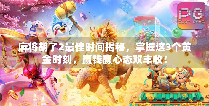 麻将胡了2最佳时间揭秘,掌握这3个黄金时刻,赢钱赢心态双丰收! 麻将胡了2最佳时间揭秘,掌握这3个黄金时刻,赢钱赢心态双丰收!