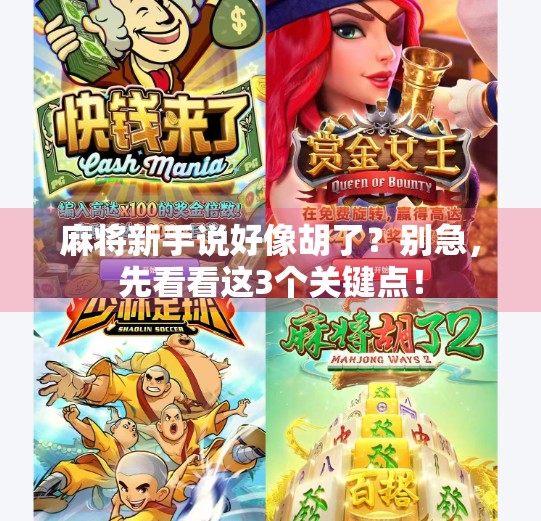 麻将新手说好像胡了?别急,先看看这3个关键点! 麻将新手说好像胡了?别急,先看看这3个关键点!